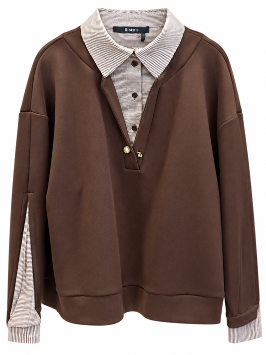 Siste,s Sweetshirt Moka