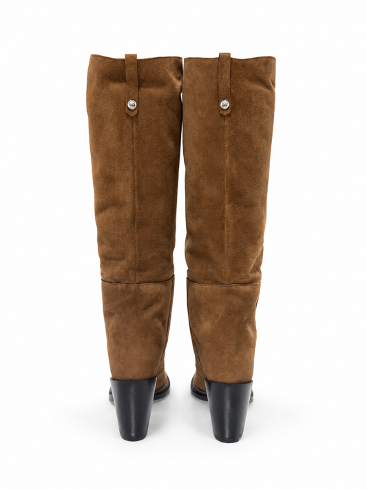 Texas Rider - Veloursleder Cowboystiefel