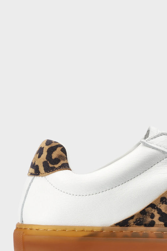 Copenhagen Schuhe CPH98 leather mix white/leo