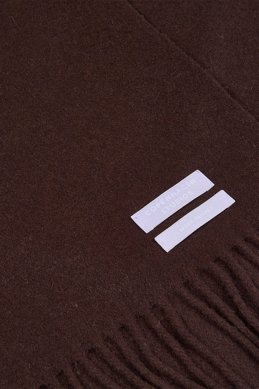 CPH Shawl 18 Wool Chocolate