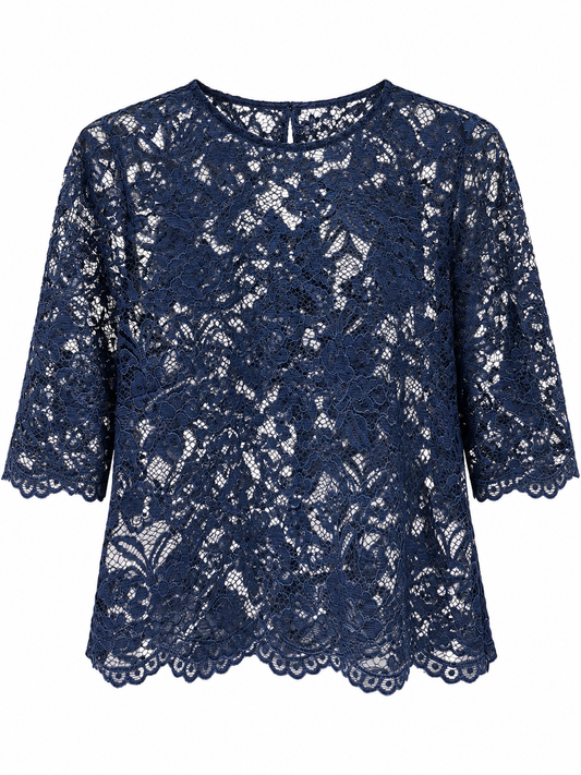 Rinascimento Bluse in Navyblue