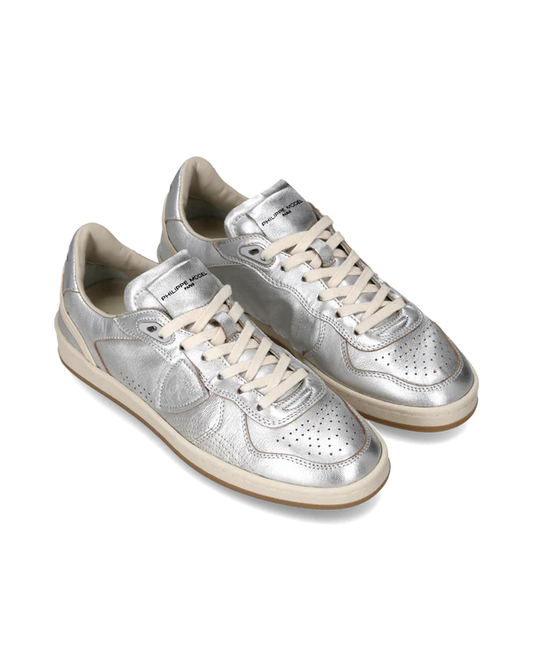 Philippe Model Paris Sneakers Pgal für Damen, Silber