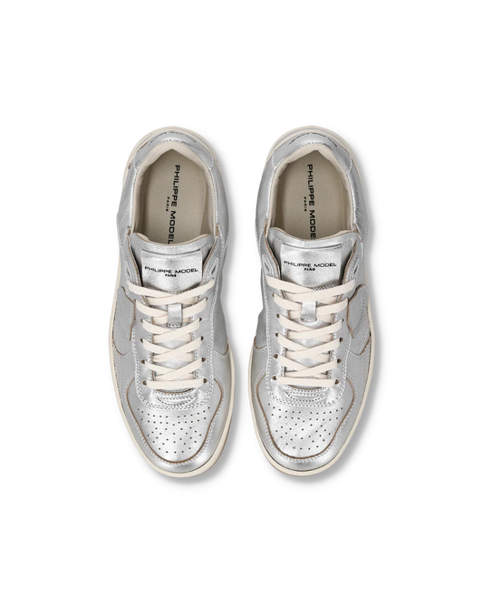 Philippe Model Paris Sneakers Pgal für Damen, Silber