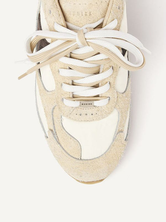NUBIKK Riley Morgan Beigefarbene Sneaker für Damen