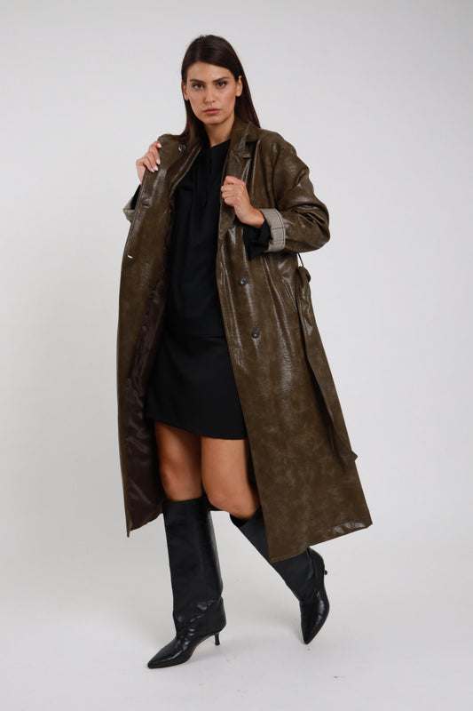 Susy Mix Trench Militare