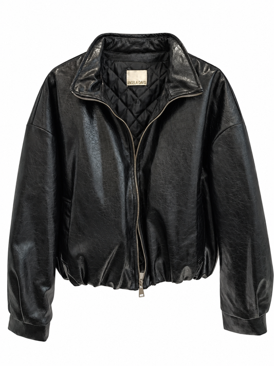 Angela Davis Lederjacke