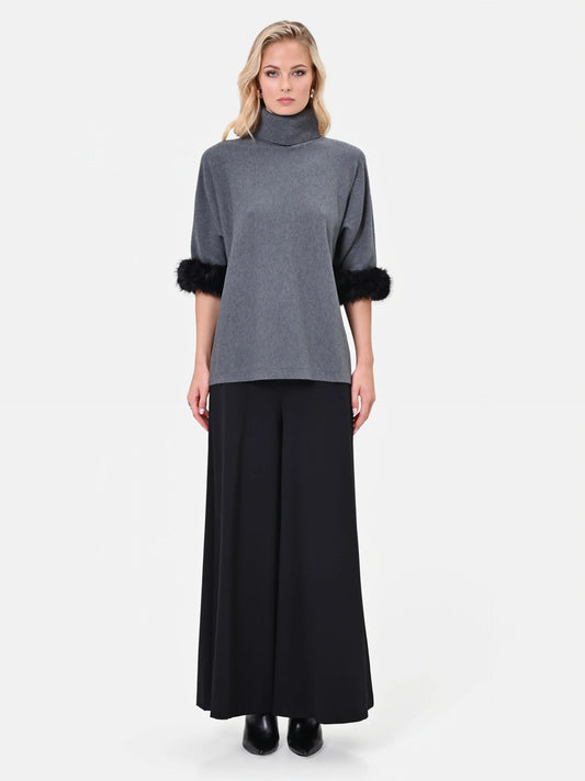 Rinascimento Pullover mit Bündchen