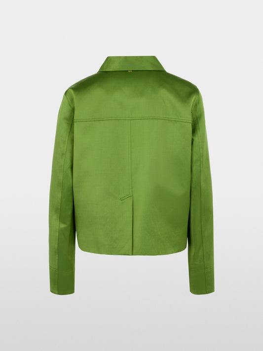 Marc Cain Jacke aus schimmerndem Materialmix