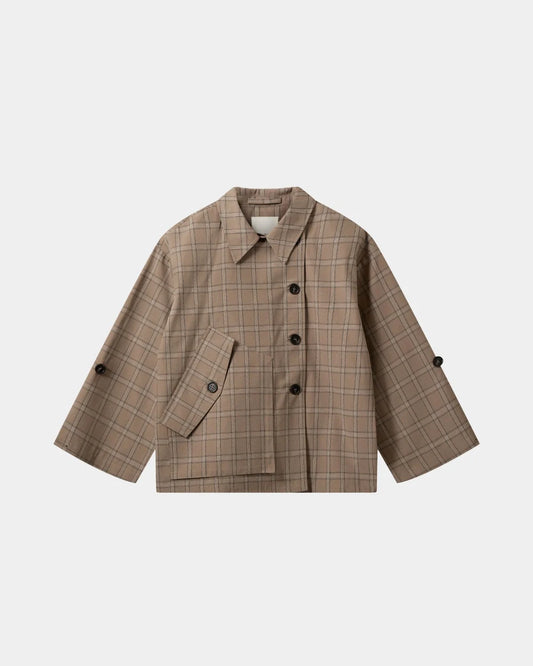 AGATHASW CHECKERED JACKET