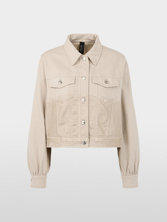 MarccainDenimjacke mit Gold-Finish