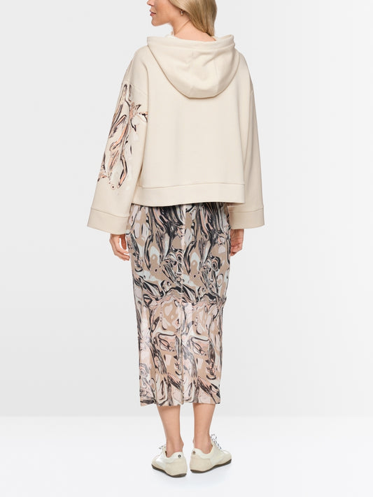 Marccain Oversize Kapuzen-Sweatshirt