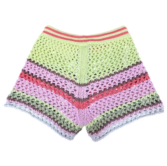 Liv Bergen Crochet_shorts_multi