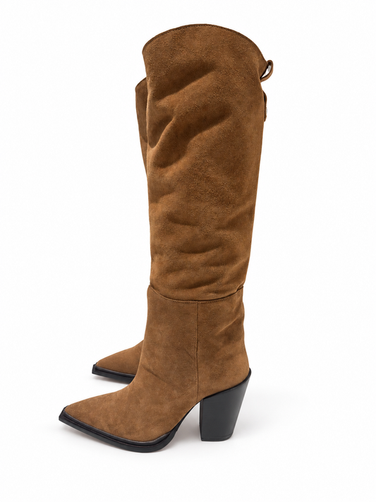 Texas Rider - Veloursleder Cowboystiefel