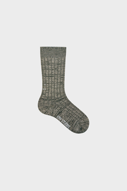 CPH Socks 6 wool mix green