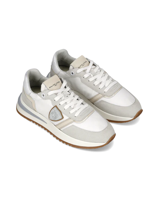 Philippe Model Paris Sneakers Tropez 2.1 für Damen, Weiß Grau