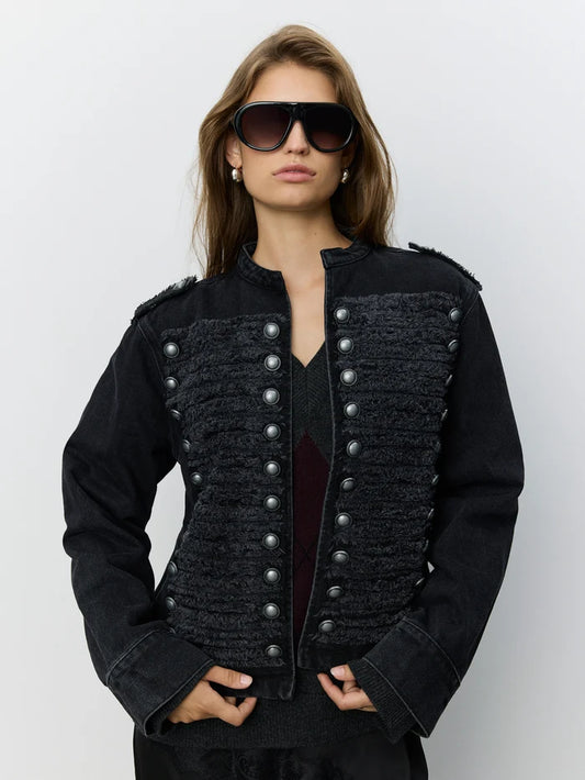 VALETTESW DENIM HUSSAR JACKET